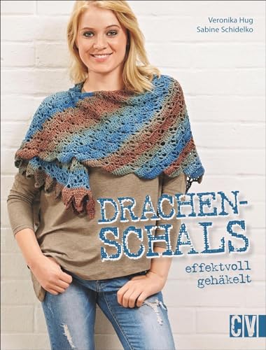 Drachenschals effektvoll gehäkelt Drachenschals effektvoll gehäkelt