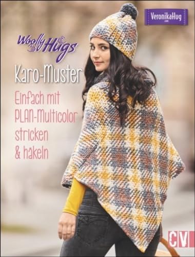 Woolly Hugs Karo-Muster: Einfach mit PLAN-Multicolor stricken & häkeln