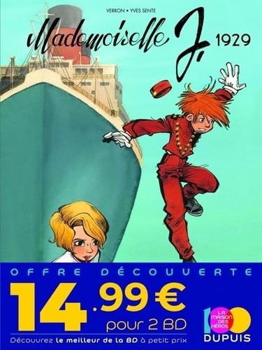 Bipack T2 + T1 (offert) Mademoiselle J von DUPUIS