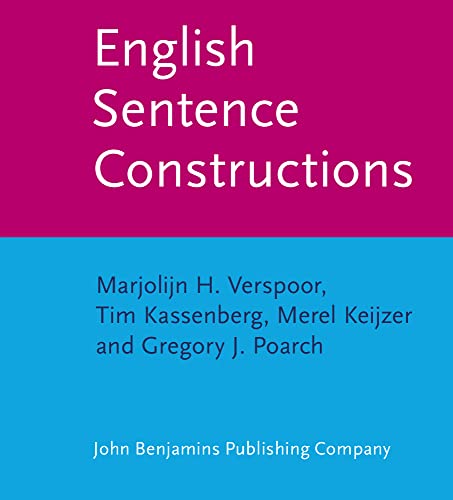 English Sentence Constructions English Sentence Constructions von John Benjamins Publishing Co