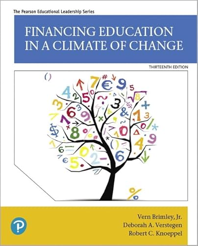 Financing Education in a Climate of Change (Pearson Educational Leadership) von Pearson