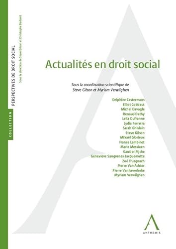 Actualités en droit social von ANTHEMIS
