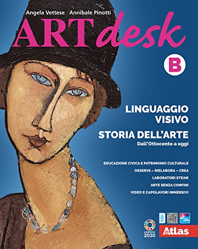 Artdesk. Linguaggio visivo. Storia dell'arte. Per la Scuola media. Con e-book. Con espansione online (Vol. 2/B) von Atlas