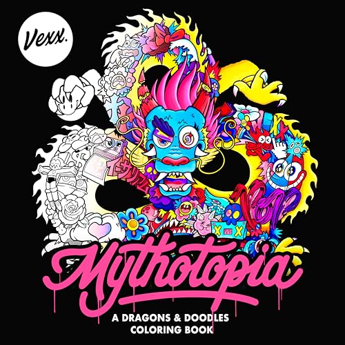 Mythotopia: A Dragons and Doodles Coloring Book von TarcherPerigee