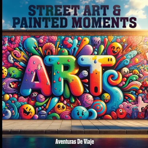 Street Art & Painted Moments: With Poetry and Self-Discovery (Adult Coloring Book, Band 5) von SF Nonfiction Books
