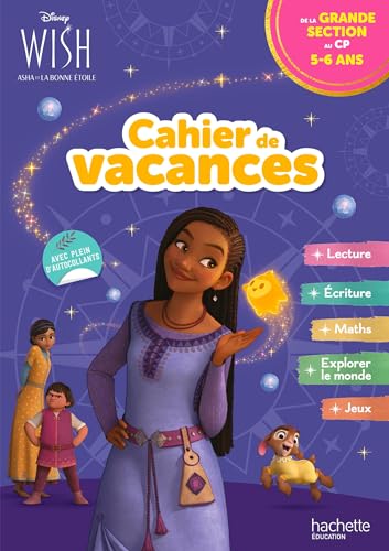 Disney - Wish - De la Grande Section au CP - Cahier de vacances 2025 von HACHETTE EDUC