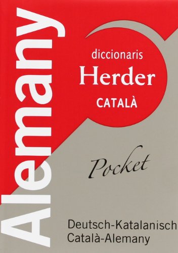 Diccionari pocket Herder Deutsch-Katalanisch, català-alemany (Diccionarios Herder)
