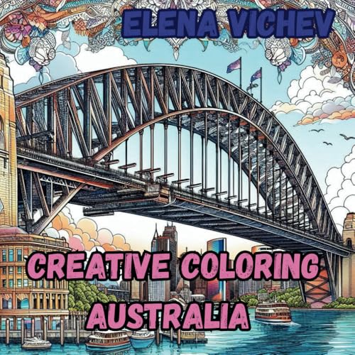 Creative Coloring Let's Visit Australia Coloring Book for Adults von Independently published