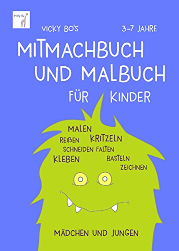 Mitmachbuch und Malbuch ab 3 Jahre Mitmachbuch und Malbuch ab 3 Jahre