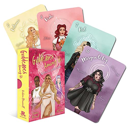 Goddesses Among Us: Oracle Deck With 36 Full-color Cards and 128-page Guidebook von Rockpool Publishing