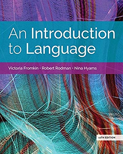 An Introduction to Language (w/ MLA9E Updates) von Cengage Learning