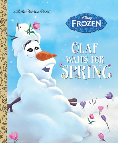 Olaf Waits for Spring (Little Golden Books: Frozen)