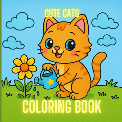 Cute Cats: Coloring Book von Independently published