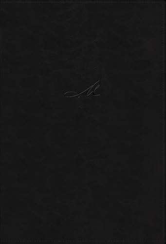 NBLA, Biblia de Estudio MacArthur, Leathersoft, Negro, Interior a dos colores, Comfort Print von Vida