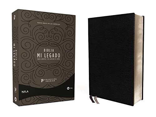 NBLA, Santa Biblia, Mi Legado, Una columna, Piel de cabra, Negro, Colección Premier, Palabras de Jesús en Rojo, Comfort Print: Nueva Biblia De Las ... Negro, Una Columna, Interior a Dos Colores NBLA, Santa Biblia, Mi Legado, Una columna, Piel de cabra, Negro, Colección Premier, Palabras de Jesús en Rojo, Comfort Print: Nueva Biblia De Las ... Negro, Una Columna, Interior a Dos Colores