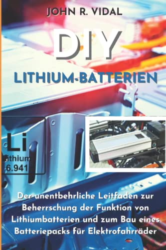 DIY Lithium Batterien: Der unentbehrliche Leitfaden zur Beherrschung der Funktion von Lithiumbatterien und zum Bau eines Batteriepacks für Elektrofahrräder von Independently published