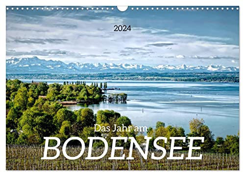 Das Jahr am Bodensee (Wandkalender 2024 DIN A3 quer), CALVENDO Monatskalender