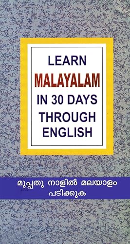 Learn Malayalam in 30 Days Through English