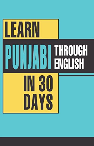 Learn Punjabi Through English In 30 Days von Diamond Books