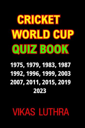 Cricket World Cup Quiz Book