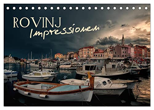 Rovinj Impressionen (Tischkalender 2025 DIN A5 quer), CALVENDO Monatskalender von CALVENDO