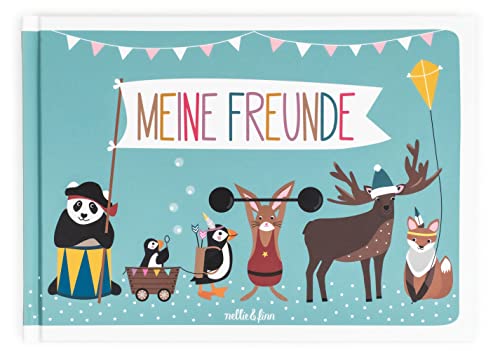 Meine Freunde: Freundebuch für Kinder in der Grundschule und Kindergarten. Zum Schreiben und Malen. Freundschaftsbuch.: Ein Freundschaftsbuch - Freundebuch für Kinder zum Schreiben und Malen von NOVA MD