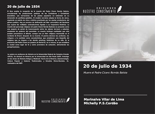 20 de julio de 1934: Muere el Padre Cícero Romão Batista von Ediciones Nuestro Conocimiento
