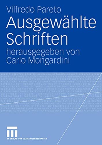 Ausgewählte Schriften (German Edition) von VS Verlag für Sozialwissenschaften