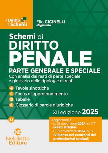 Schemi di diritto penale. Parte generale e speciale. Nuova ediz. Schemi di diritto penale. Parte generale e speciale. Nuova ediz. von Neldiritto Editore