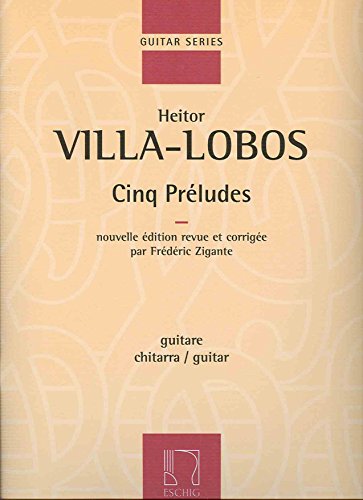 Préludes (5)-Rév. F.Zigante --- Guitare