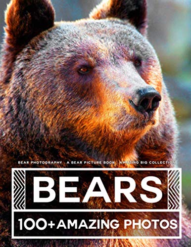 Bear Photography - A Bear Picture Book - Amazing Big Collection: 100+ Amazing Pictures of Bears in this Beautiful Bear photo book Bear Photography - A Bear Picture Book - Amazing Big Collection: 100+ Amazing Pictures of Bears in this Beautiful Bear photo book von Independently published