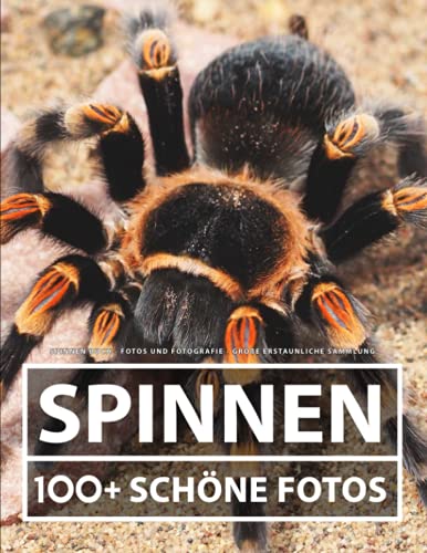 Spinnen Buch - Fotos und Fotografie - Große Erstaunliche Sammlung: 100 Wunderschöne Bildern - Für Kinder und Erwachsene Spinnen Buch - Fotos und Fotografie - Große Erstaunliche Sammlung: 100 Wunderschöne Bildern - Für Kinder und Erwachsene