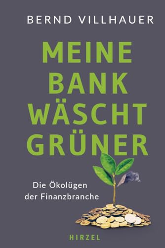 Meine Bank wäscht grüner: Die Ökolügen der Finanzbranche: Die Ökolügen der Finanzbranche | Das Aufklärungsbuch über Greenwashing vom Finanzexperten Bernd Villhauer von Hirzel S. Verlag