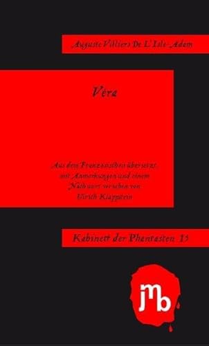 Véra (Kabinett der Phantasten) von JMB Verlag Jens Bolm