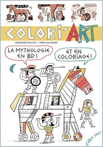 Colori'art - la mythologie en BD ! Et en coloriage ! scénari Colori'art - la mythologie en BD ! Et en coloriage ! scénari von ELAN VERT