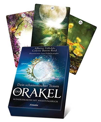Dein schamanischer Traum – Das Orakel: 64 Energiekarten mit Anleitungsbuch von Ansata