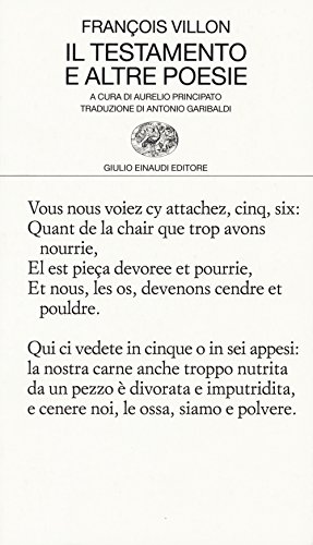 Il testamento e altre poesie (Collezione di Poesia, Band 426)