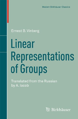 Linear Representations of Groups: Translated from the Russian by A. Iacob (Modern Birkhäuser Classics) von Birkhäuser