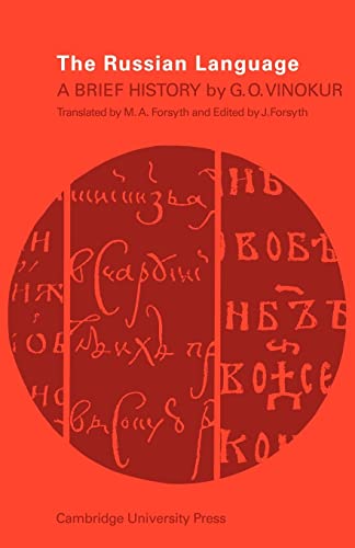 The Russian Language: A Brief History von Cambridge University Press
