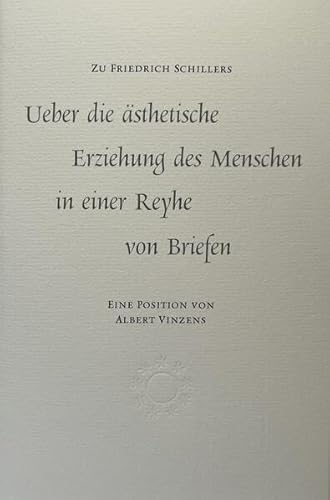 Schillers Zeitschrift "Die Horen" als Gefäß seiner Ästhetischen Briefe Schillers Zeitschrift "Die Horen" als Gefäß seiner Ästhetischen Briefe von AQUINarte edition