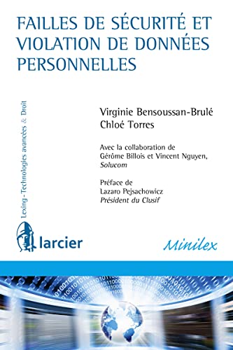 Failles de sécurité et violation de données personnelles von LARCIER
