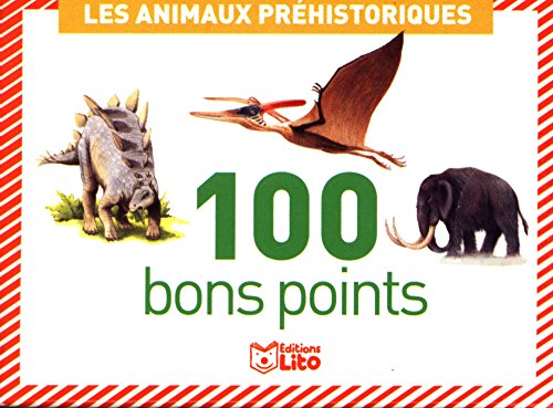 Boîtes de 100 bons points: Les animaux préhistoriques - Dès 5 ans