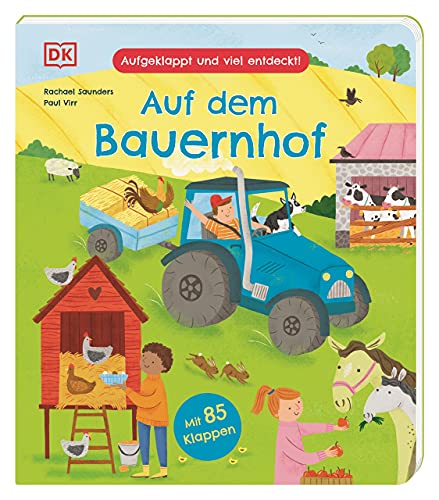 Aufgeklappt und viel entdeckt! Auf dem Bauernhof: Was passiert dem Bauernhof? Ein Pappbilderbuch mit 85 Klappen. Für Kinder ab 3 Jahren Aufgeklappt und viel entdeckt! Auf dem Bauernhof: Was passiert dem Bauernhof? Ein Pappbilderbuch mit 85 Klappen. Für Kinder ab 3 Jahren