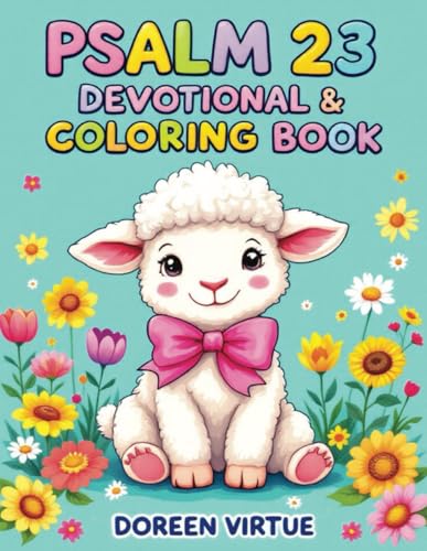 Psalm 23 Devotional & Coloring Book (Christian Devotionals & Coloring Books by Doreen Virtue) von Independently published