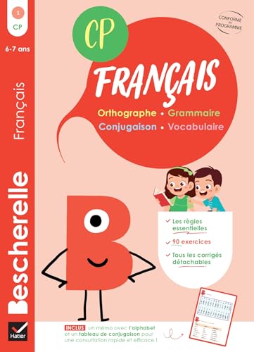 Bescherelle - Mon cahier d'entraînement en Français CP - 6 ans: orthographe, grammaire, conjugaison & vocabulaire von HATIER