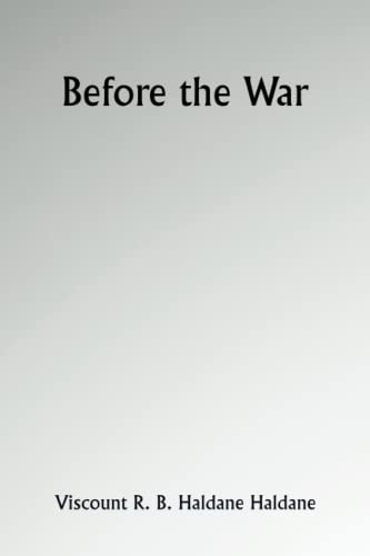 Before the War