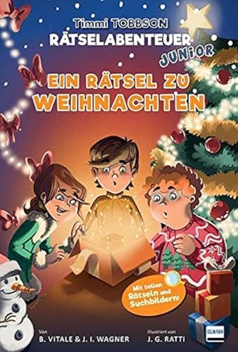 Timmi Tobbson Junior - Ein Rätsel zu Weihnachten: 8 Kapitel mit kniffligen Bilderrätseln, Mit Tipps und Infos für junge Detektive und Abenteurer ab 7 Jahren