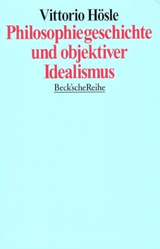 Philosophiegeschichte und objektiver Idealismus: Acht Aufsätze