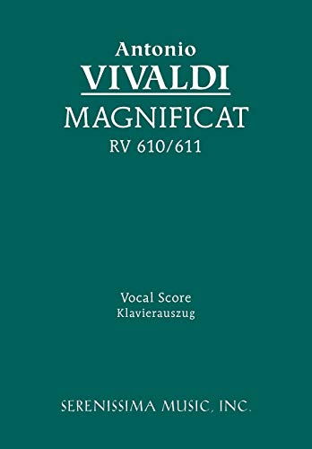 Magnificat, RV 610/611: Vocal score (Ludwig Masters)