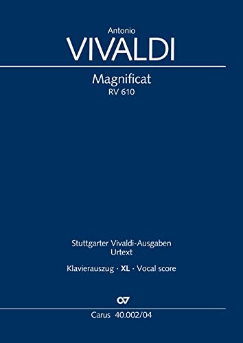 Magnificat (Klavierauszug XL)